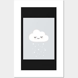 Cloud, Kids art, Kids print, Scandinavian art, Modern art, Wall art, Print, Minimalistic, Modern Posters and Art